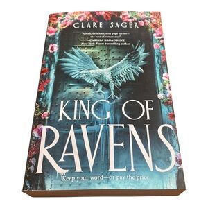 King of Ravens - (Upon a Broken Throne) by Clare Sager (Paperback)